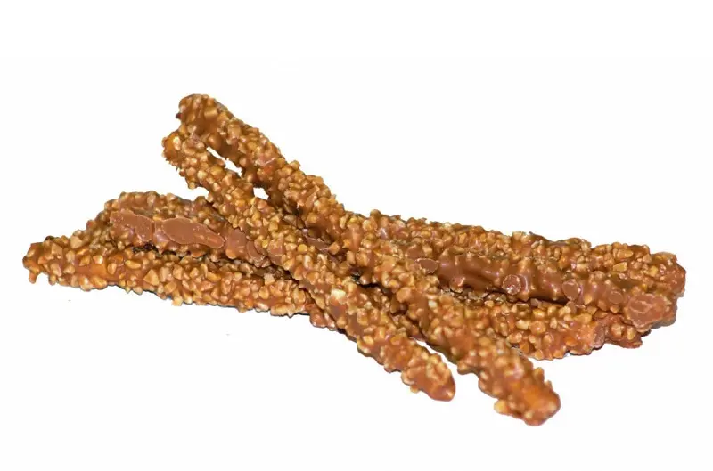 Печенье «Соломка в карамельной глазури» с арахисом