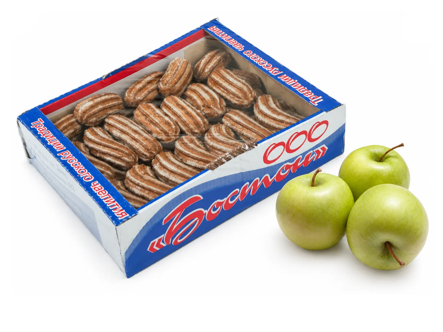Пряники заварные "Яблочные" с начинкой