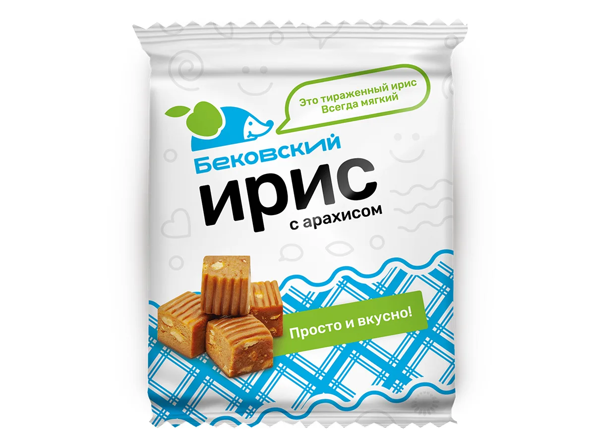 Бековский ирис с арахисом