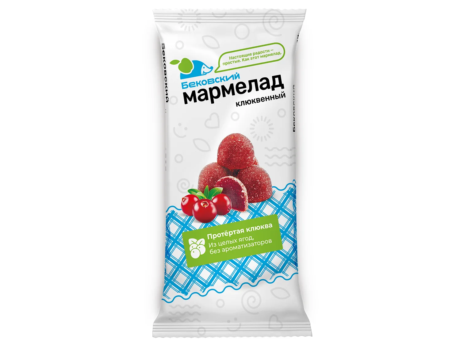 Мармелад КЛЮКВЕННЫЙ