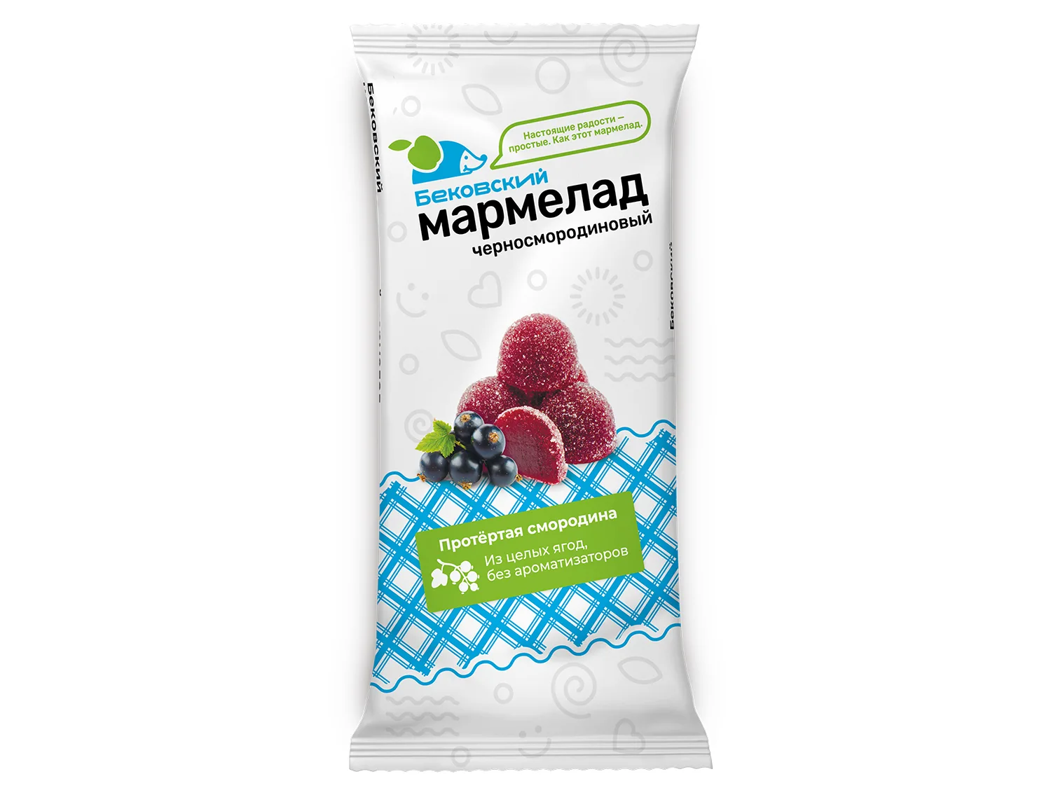Мармелад ЧЕРНОСМОРОДИНОВЫЙ