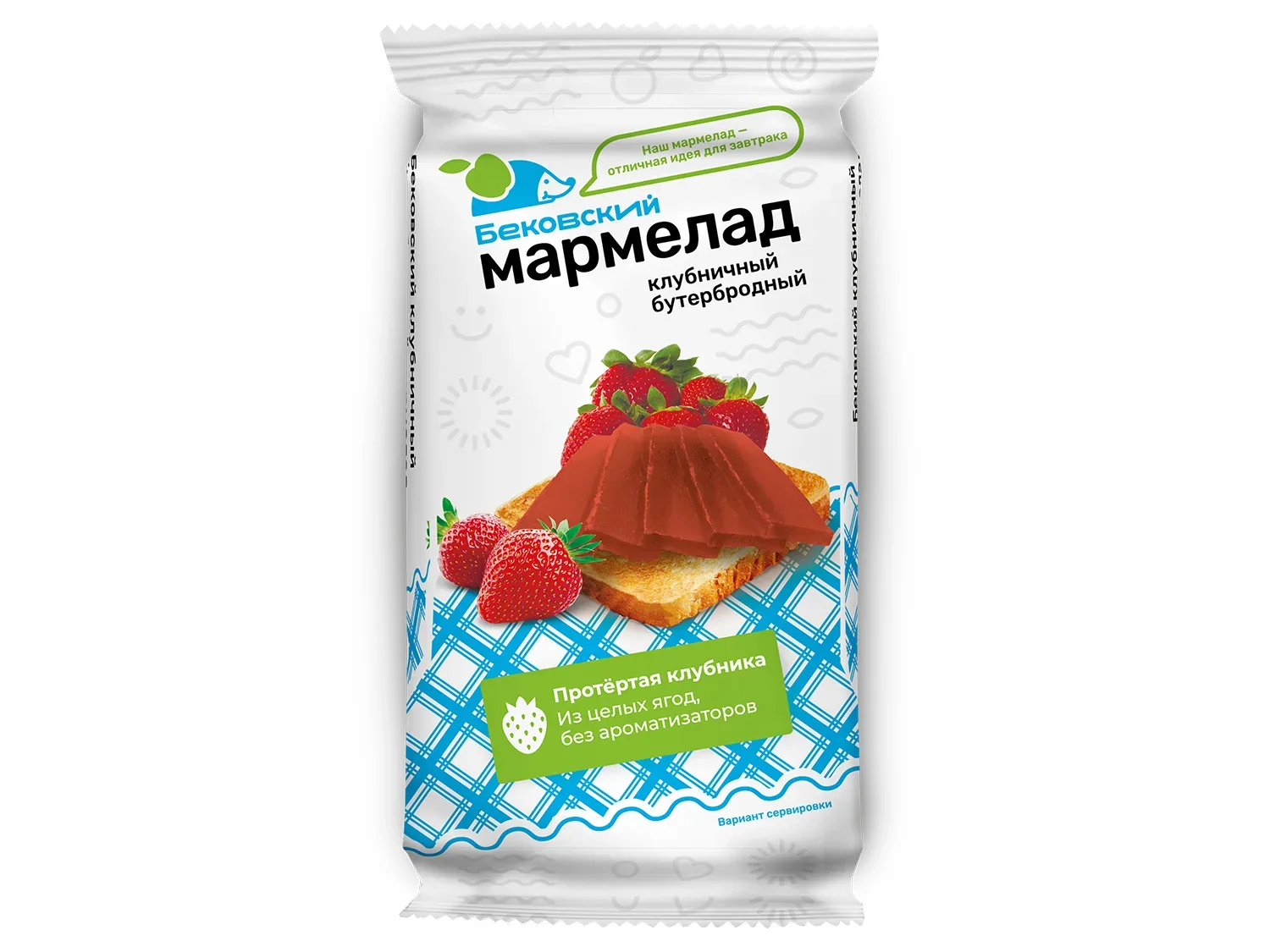 Мармелад КЛУБНИЧНЫЙ бутербродный