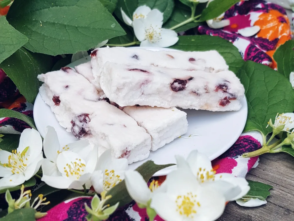 Лукум с клюквой