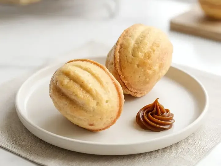 Орешки с варёной сгущёнкой