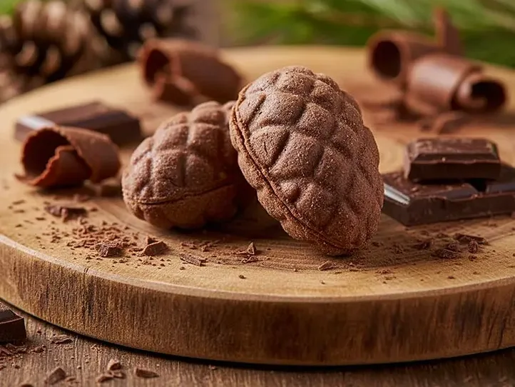 Печенье Шишки шоколадные