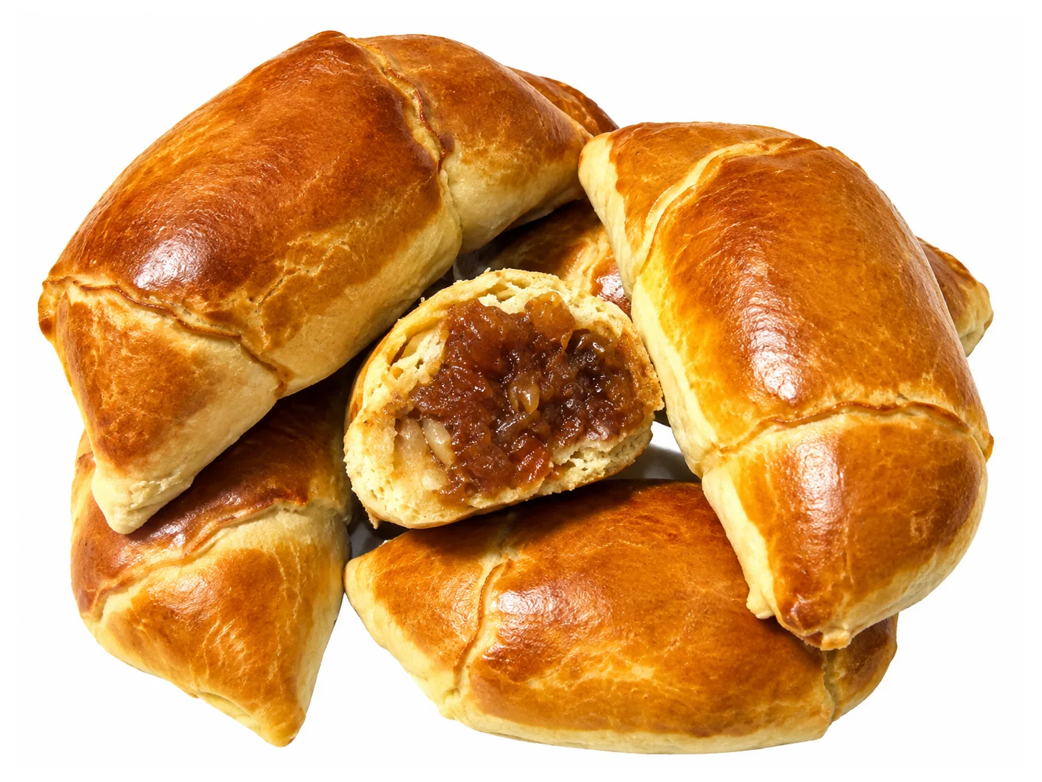 Рогалики с курагой