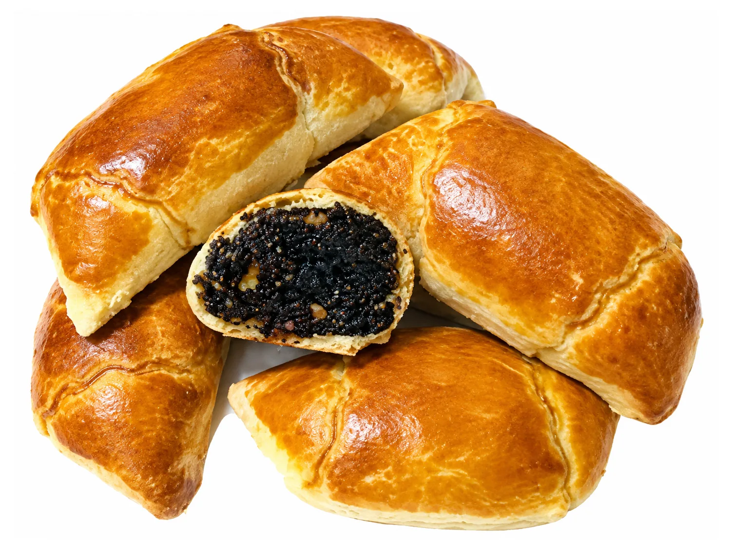Рогалики с черносливом