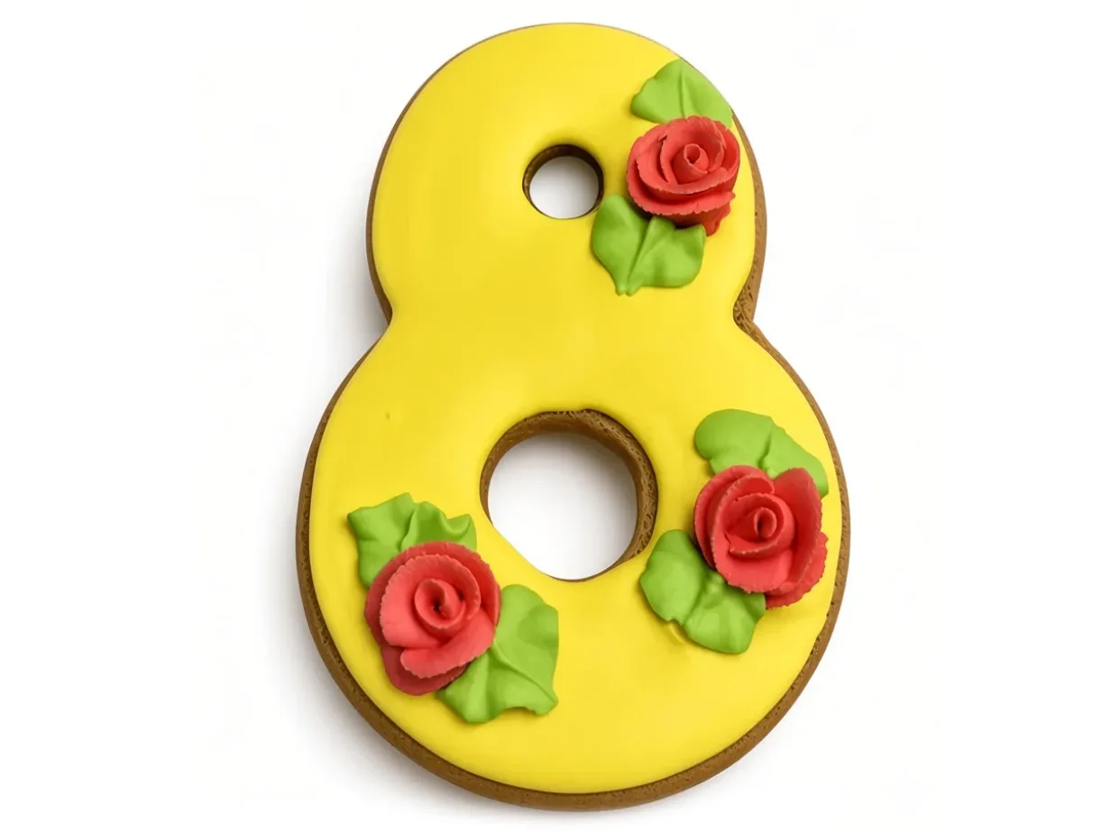 Пряник «8 марта» вар.2