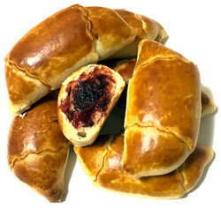Рогалики с вишней