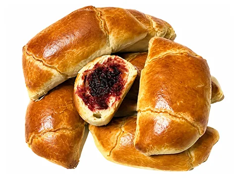 Рогалики с вишней