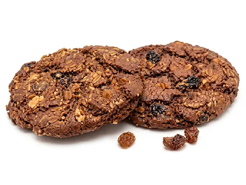 Печенье Пражское (с арахисом,изюмом и тёмный шоколад