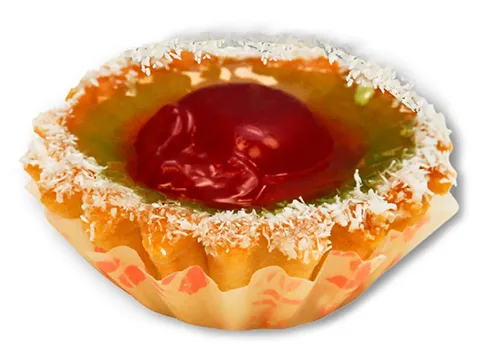 Пирожное "Корзиночка Яблоко с джемом"