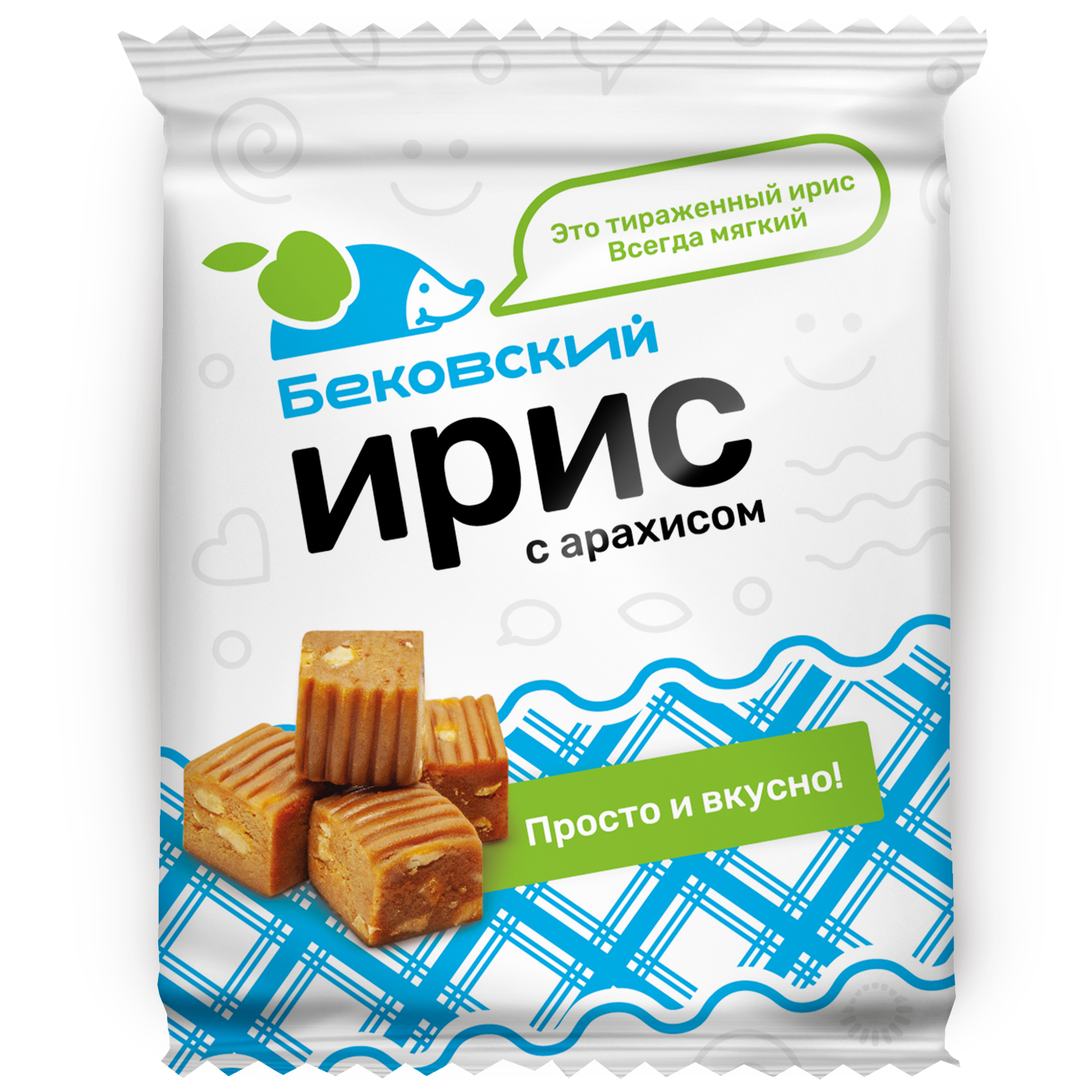 Бековский ирис с арахисом