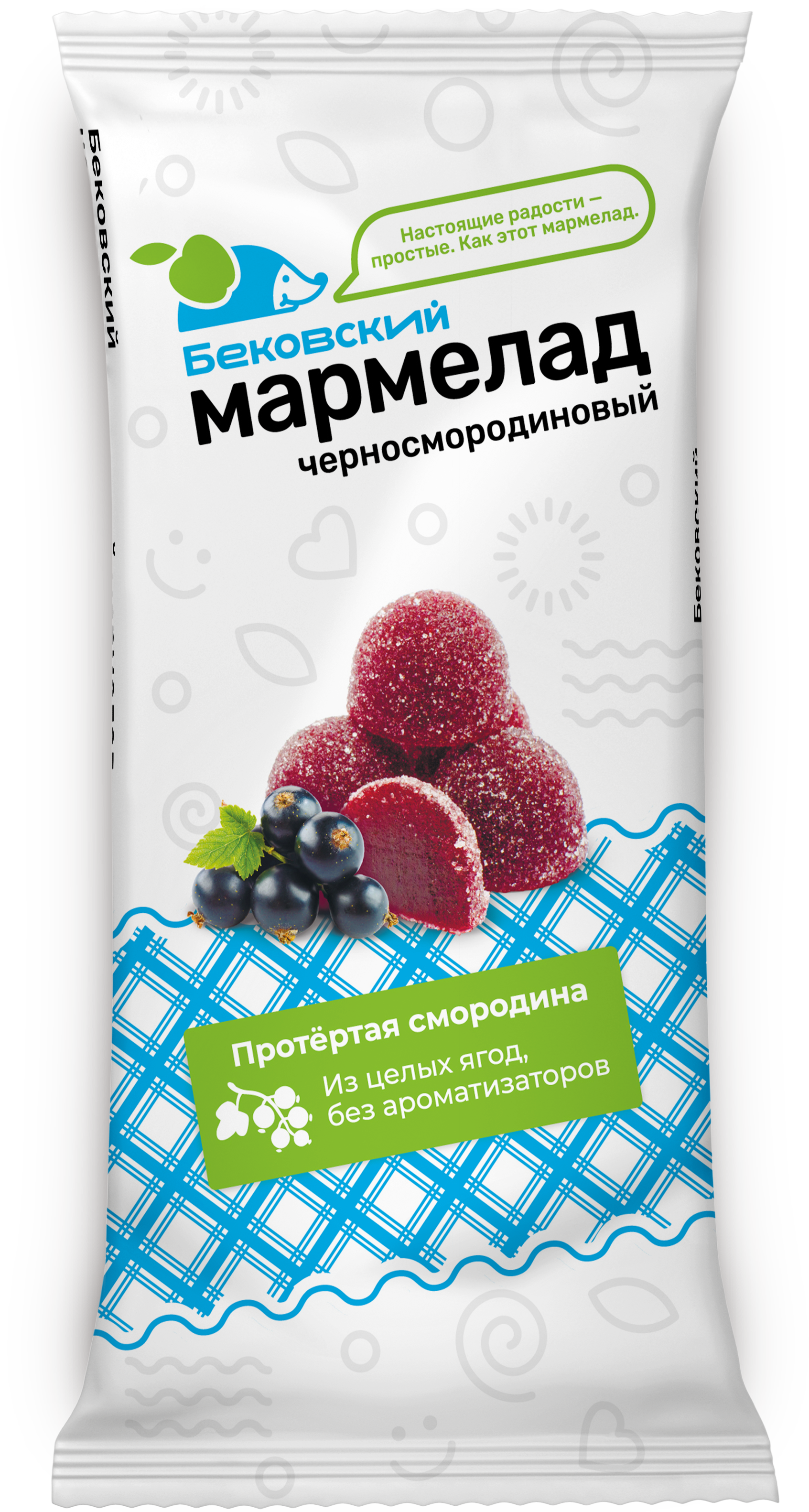 Мармелад ЧЕРНОСМОРОДИНОВЫЙ