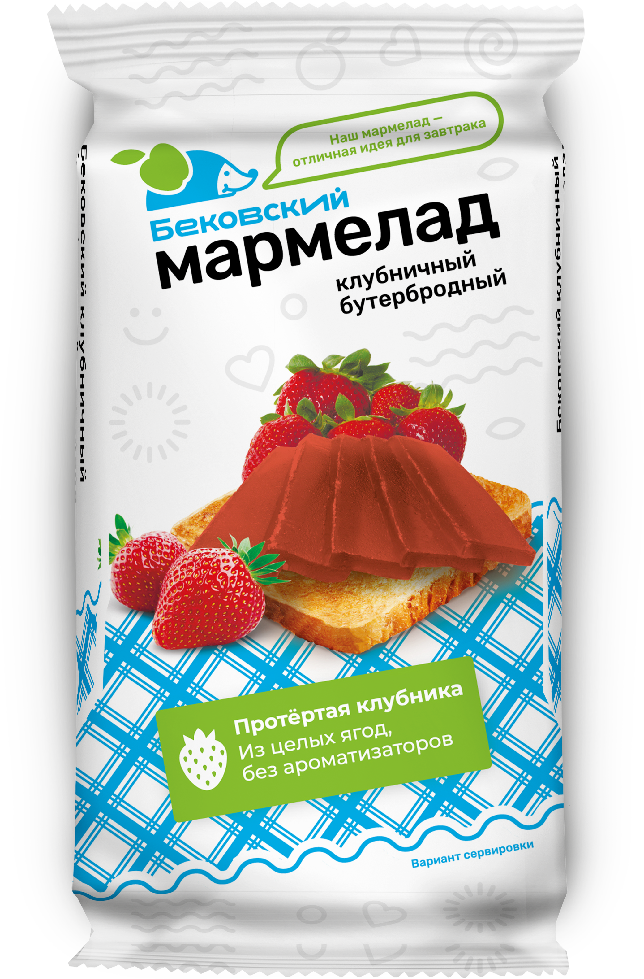 Мармелад КЛУБНИЧНЫЙ бутербродный