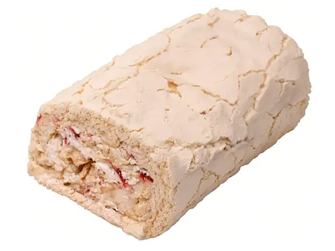 Меренговый рулет вишня,малина